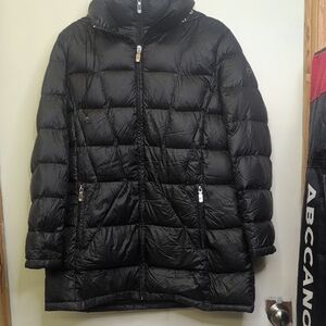 Calvin Klein Black Puffer Coat